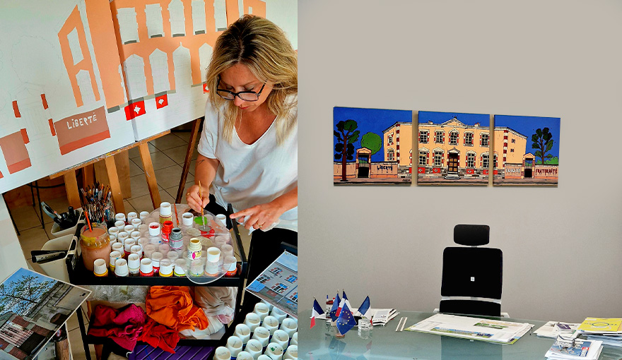 Oeuvres sur commande