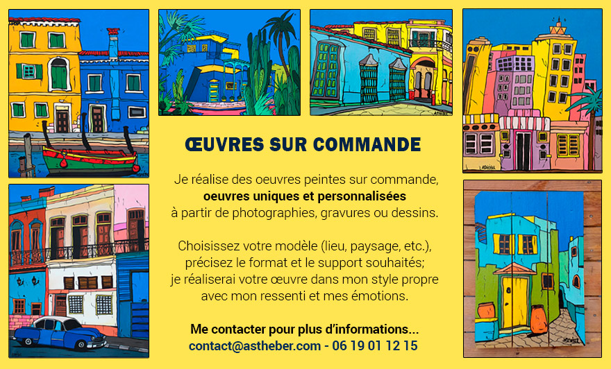 Oeuvres sur commande